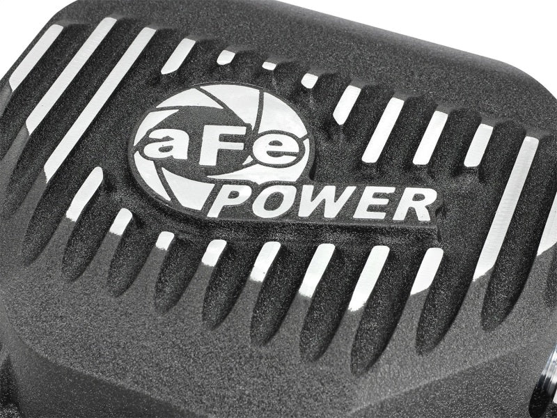 AFE Rear Differential Cover (Black Machined; Pro Series); Dodge/RAM 94-14 Corporate 9.25 (12-Bolt) - eliteracefab.com