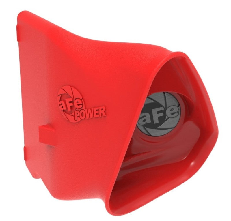 aFe Power 15-20 Ford Mustang 2.3l L4/3.7l V6/5.0l V8 Dynamic Air Scoop - Red - eliteracefab.com