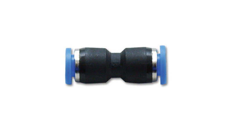 Vibrant Union Straight Pneumatic Vacuum Fitting - for use with 3/8in (9.5mm) OD tubing - eliteracefab.com