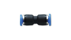 Vibrant Union Straight Pneumatic Vacuum Fitting - for use with 1/4in (6mm) OD tubing.