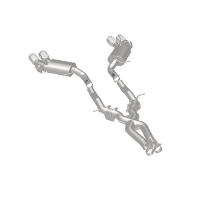 MagnaFlow 2016 Chevy Camaro 6.2L V8 Competition Cat Back w/ Quad Polished Tips Magnaflow