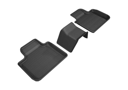 3D MAXpider L1BM09121509 2018-2019 BMW 6 Series Gran Turismo Kagu 2nd Row Floormats - Black