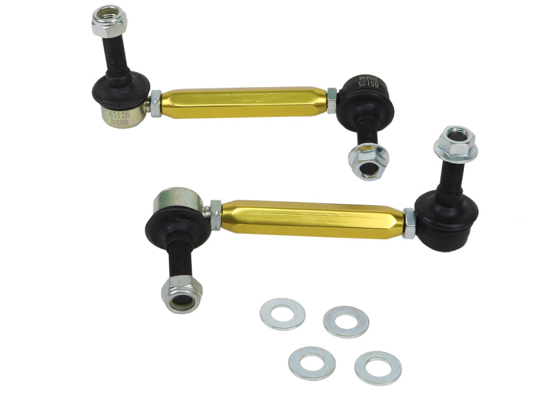 Whiteline Universal Sway Bar - Link Assembly Heavy Duty 150mm-175mm Adjustable Steel Ball Whiteline