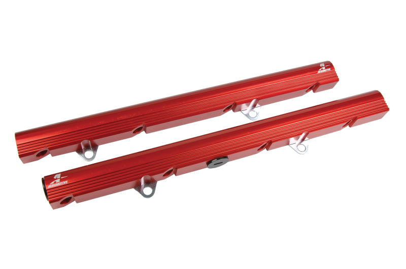 Aeromotive Billet Fuel Rail Kit Mustang 5.0L 1986-1995 - eliteracefab.com