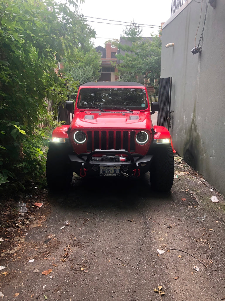 Oracle Jeep JL/Gladiator JT Oculus Switchback Bi-LED Projector Headlights - Amber/White Switchback - eliteracefab.com