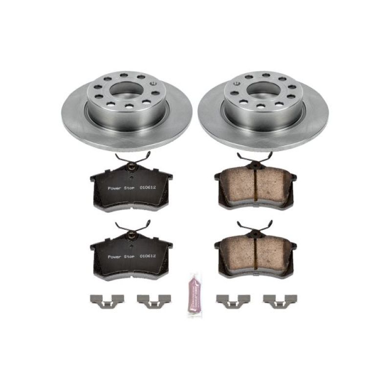 Power Stop 10-13 Audi A3 Rear Autospecialty Brake Kit - eliteracefab.com