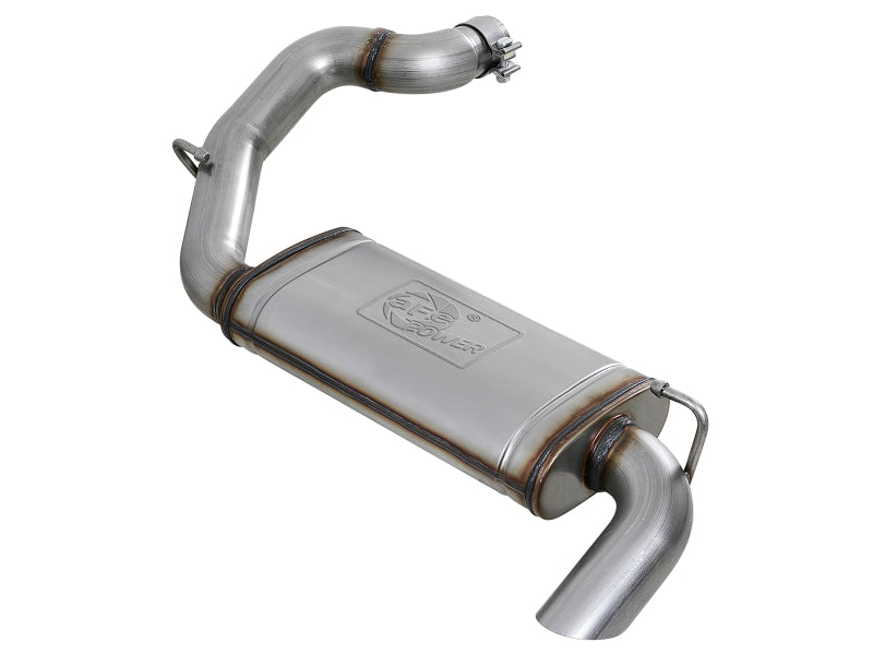 aFe MACH Force-Xp Hi-Tuck 3in 409 SS 18-20 Jeep Wrangler JL 2.0/3.6 Axle-Back Exhaust - eliteracefab.com