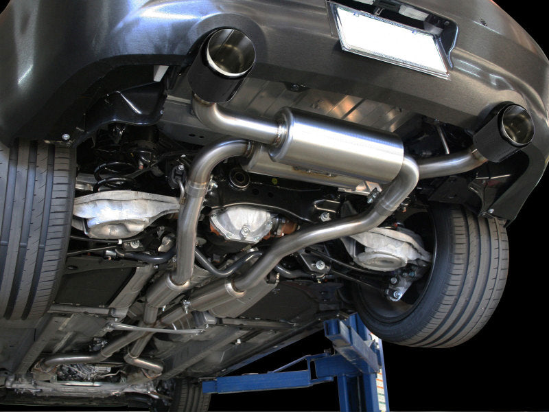 aFe Takeda 2-1/2in 304SS Cat-Back Exhaust Infiniti G37 08-13/Q60 14-15 V6-3.7 w/ Carbon Fiber Tips aFe