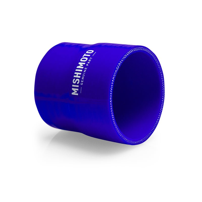 Mishimoto 3.5 to 4 Inch Silicone Transition Coupler - Blue - eliteracefab.com