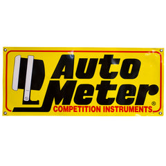 Autometer 3ft Heavy Race Banner - eliteracefab.com