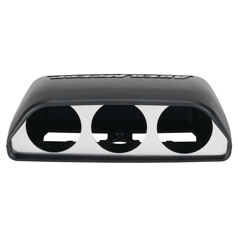 Autometer 08-11 Dodge Challenger Black Triple Dash Pod 5287