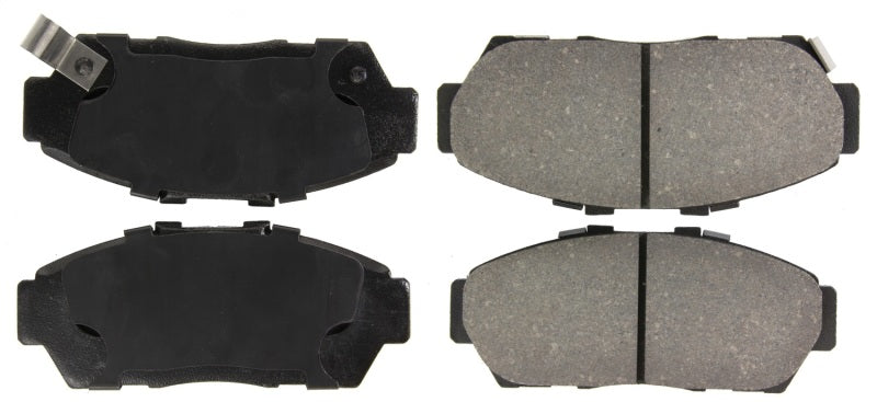 STOPTECH PERFORMANCE 93-95 HONDA CIVIC COUPE / 94-95 CIVIC HATCHBACK/SEDAN FRONT BRAKE PADS, 309.06170 - eliteracefab.com