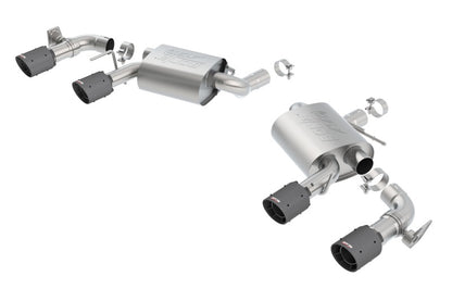 Borla 2016 Chevy Camaro SS V8 AT/MT ATAK Rear Section Exhaust with Dual Mode Valves - eliteracefab.com