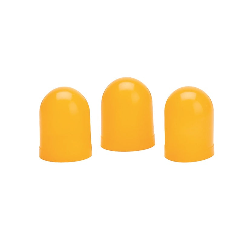 Autometer Light Bulb Boots - Yellow Quantity 3 3208