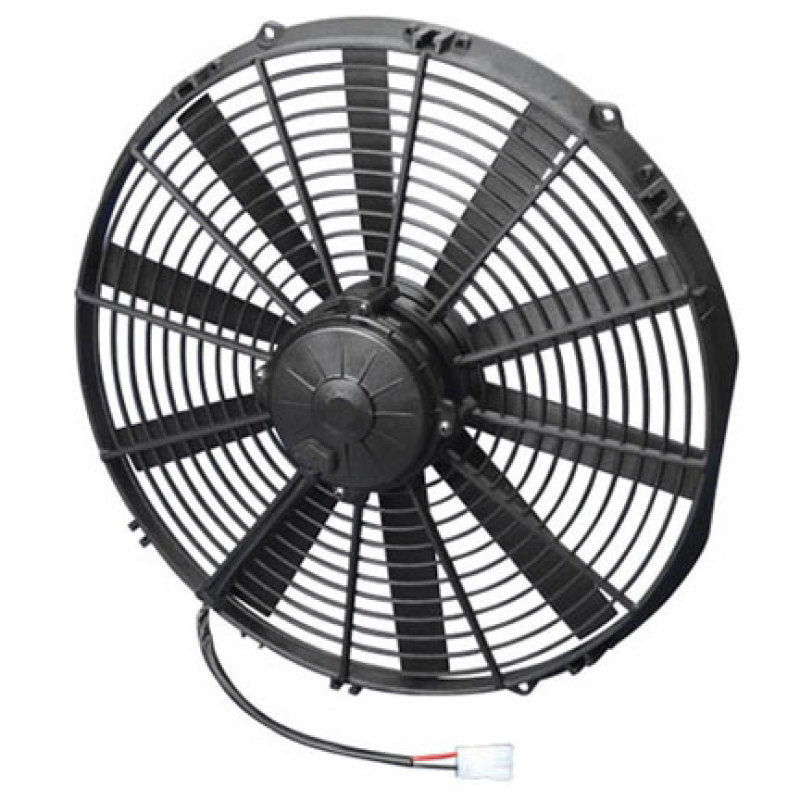 SPAL 1918 CFM 16in High Performance Fan - Pull / Straight (VA18-AP70/LL-86A) - eliteracefab.com