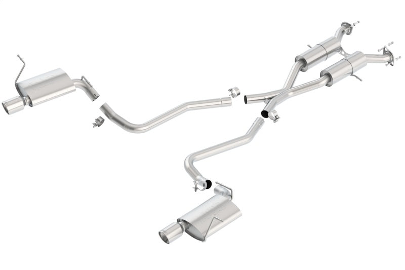 Borla 11-16 Jeep Grand Cherokee Limited/Laredo 5.7L 8cyl 4WD/RWD SS Catback Exhaust - eliteracefab.com