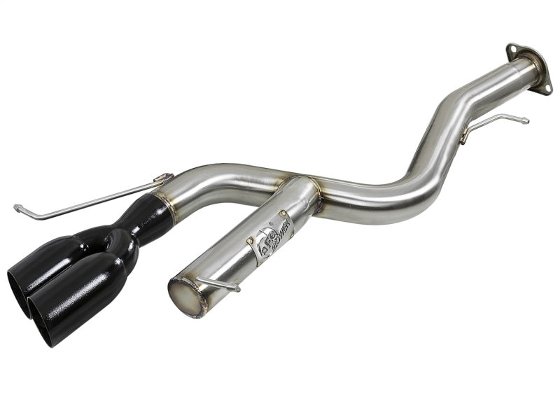 aFe MACHForce XP 08-13 BMW 135i L6-2.0L N54/N55 3in. 304 SS Axle-Back Exhaust w/Black Tips - eliteracefab.com