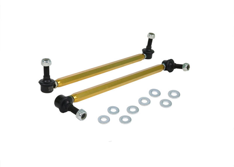 Whiteline 10-16 Hyundai Genesis Coupe Front Sway Bar Links - eliteracefab.com