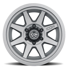 Load image into Gallery viewer, ICON Rebound 17x8.5 6x5.5 25mm Offset 5.75in BS 95.1mm Bore Charcoal Wheel