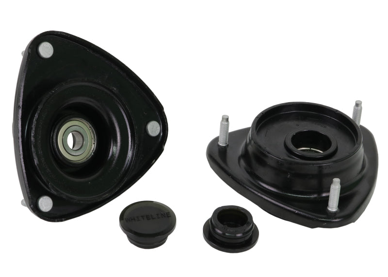 Whiteline 04-07 Subaru WRX/STi / 98-02 Subaru Forester Front Upper Strut Mounts - Offset Assembly - eliteracefab.com