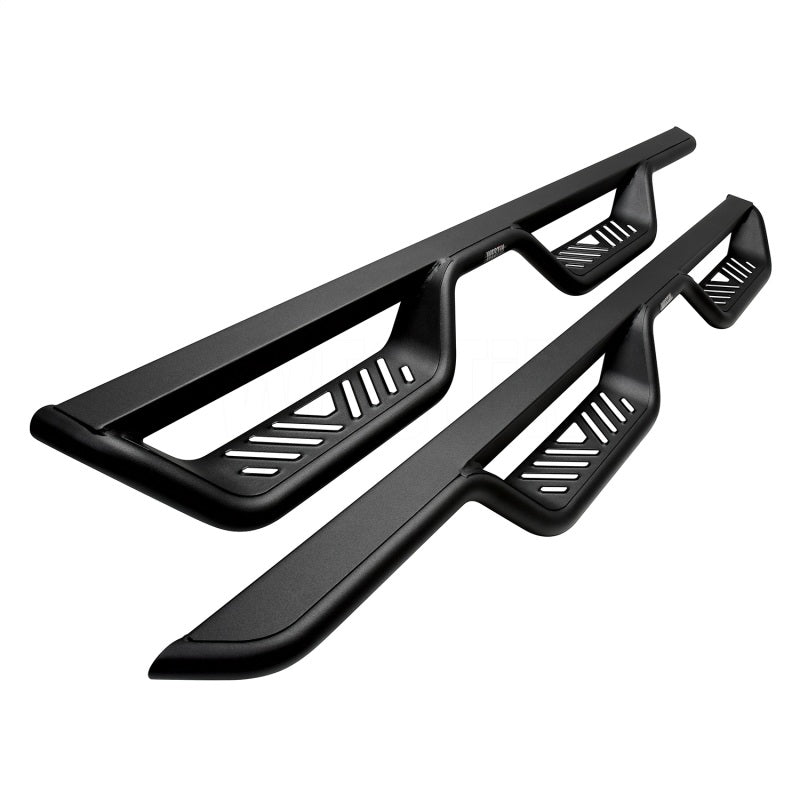 Westin Outlaw Drop Nerf Bars Textured Black - 20-14065