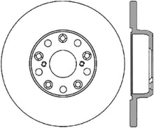 Load image into Gallery viewer, StopTech Power Slot 01-05 Lexus IS300 Rear Right Slotted Cryo Rotor