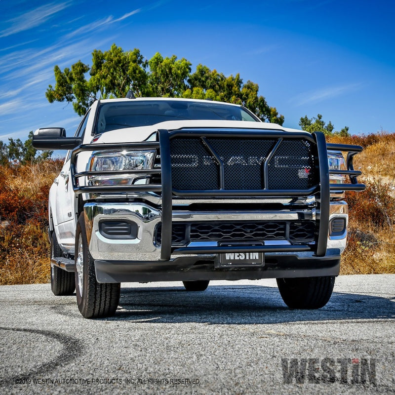 Westin 19-22 Ram 2500/3500 (Excl. Power Wagon) HDX Grille Guard - Black - eliteracefab.com