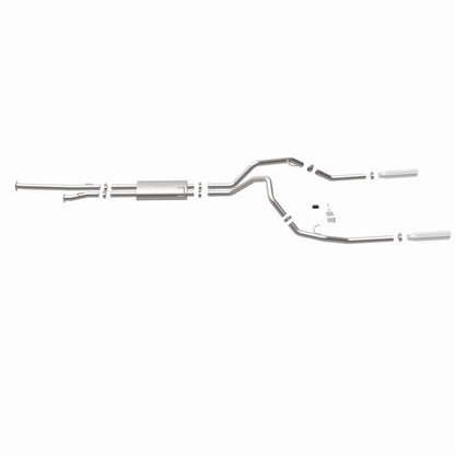 MagnaFlow 14 Toyota Tundra V8 4.6L/5.7L Stainless Cat Back Exhaust Dual Split Rear Exit Magnaflow