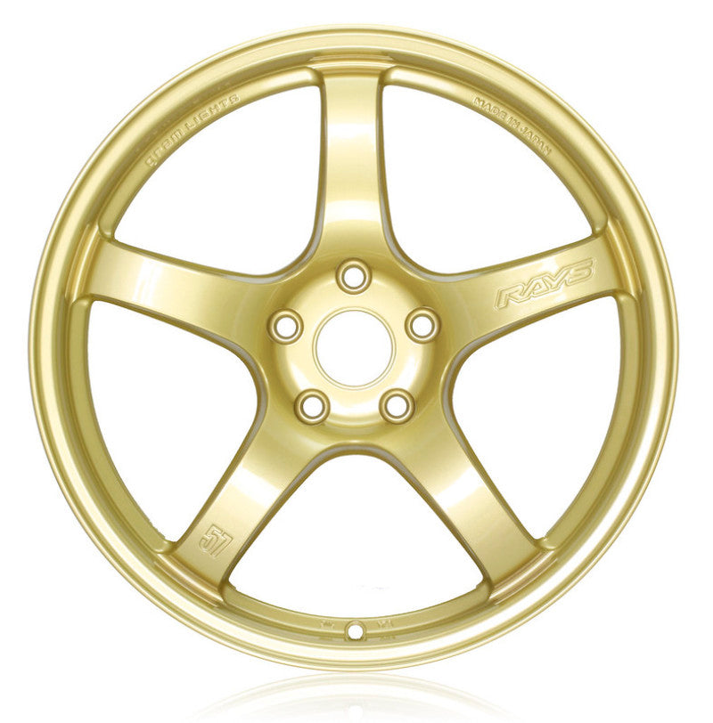 Gram Lights 57CR 17x9 +38 5x100 E8 Gold Wheel (Min Order Of 20) - eliteracefab.com