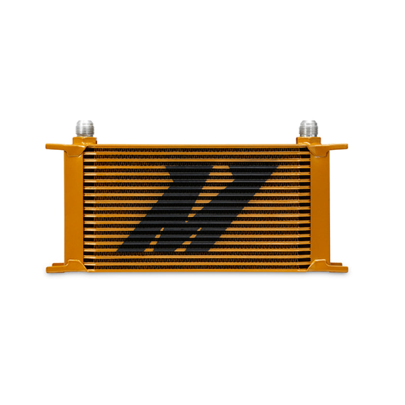 Mishimoto Universal 19 Row Oil Cooler - Gold - eliteracefab.com