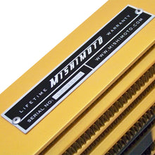 Load image into Gallery viewer, Mishimoto Eat Sleep Race Special Edition Gold M-Line Intercooler - eliteracefab.com