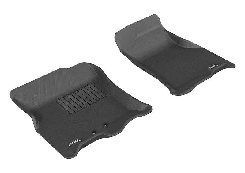 3D MAXpider L1FR07711509 2011-2017 Ford/Lincoln Expedition/Navigator Kagu 1st Row Floormat - Black 3D MAXpider