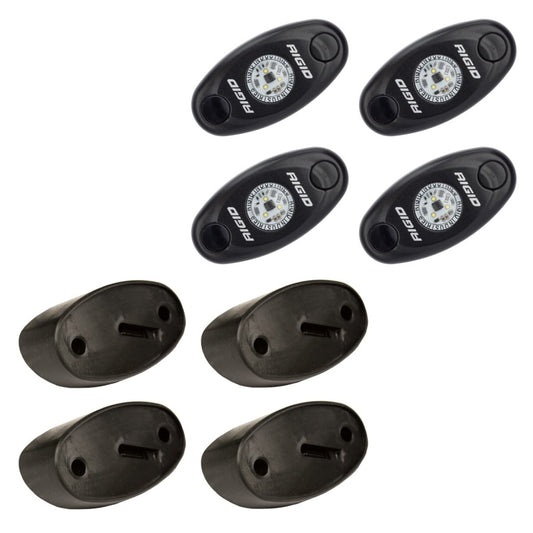 Rigid Industries Rock Light Kit- Blue (4 lights) - eliteracefab.com