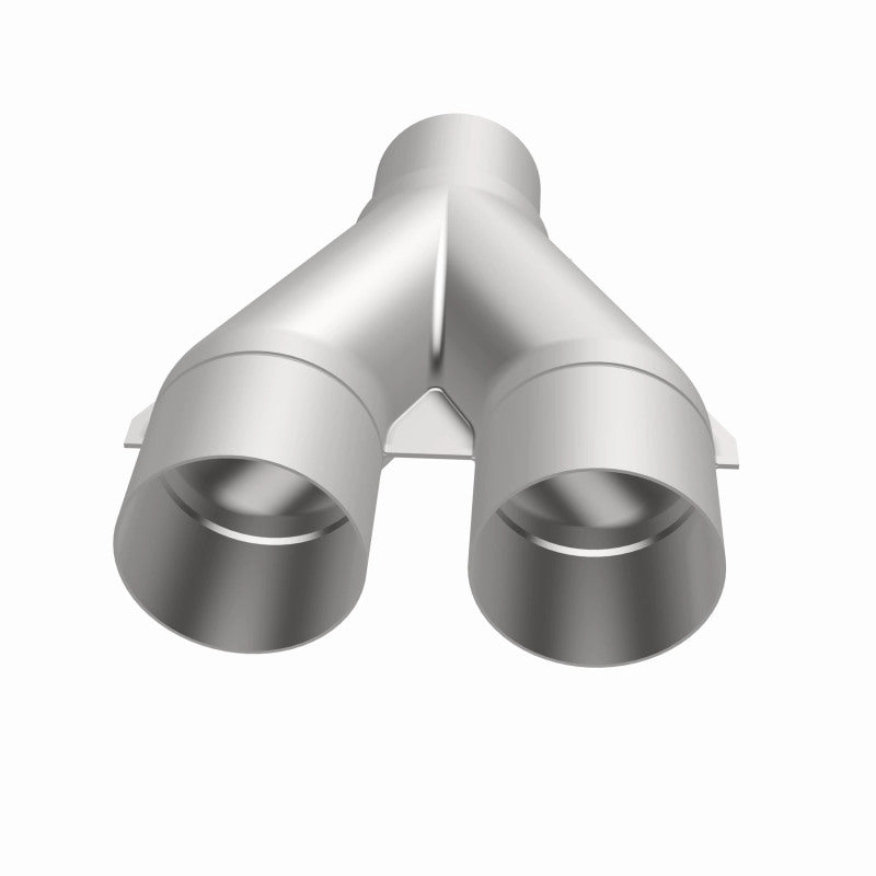 MagnaFlow Universal Trans Y-Pipe All SS 4inch (Dual) 3.5inch (Single) x 13inch (Overall) Magnaflow