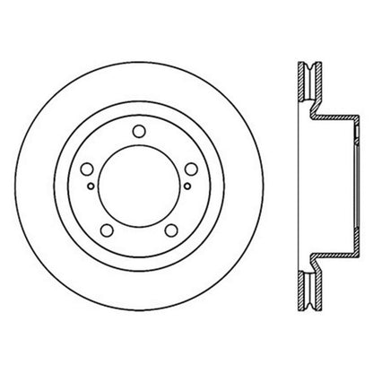 StopTech Slotted Sport Brake Rotor - eliteracefab.com