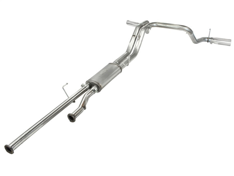 aFe MACHForce XP 2-1/2in to 3in 409 SS Cat-Back Exhaust w/ Polished Tips 10-17 Toyota Tundra V8 5.7L aFe