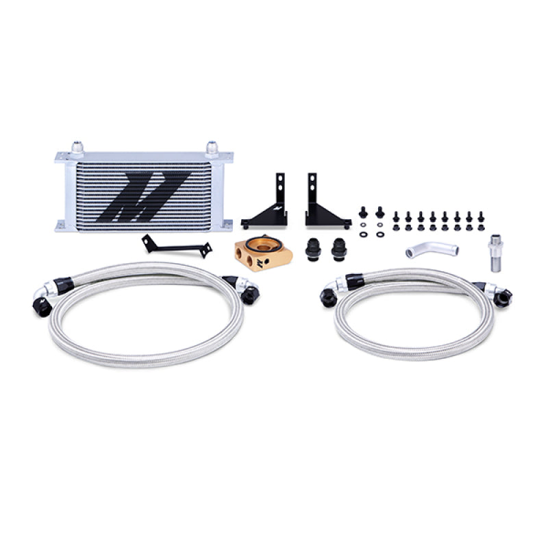 Mishimoto 14-16 Ford Fiesta ST Thermostatic Oil Cooler Kit - Silver - eliteracefab.com