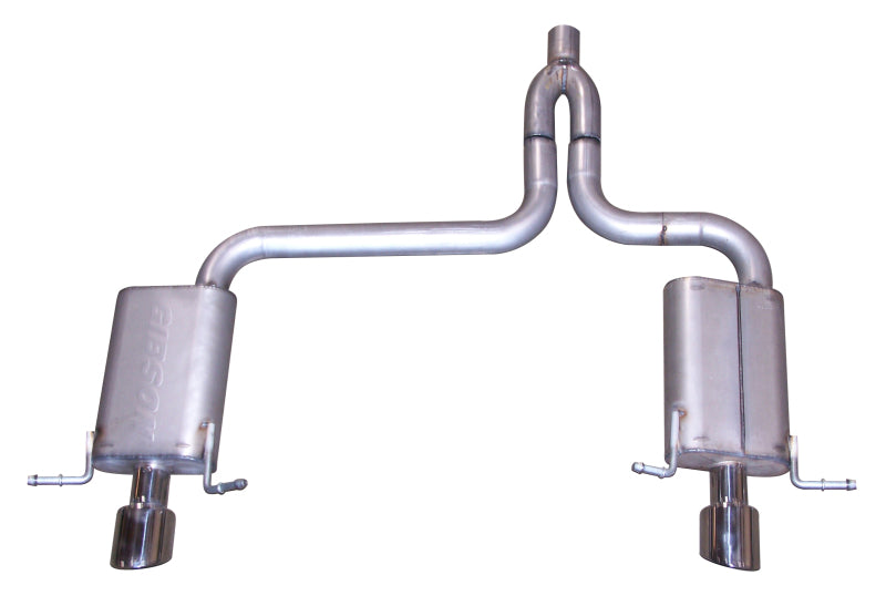 Gibson 07-08 Chrysler Pacifica Touring 4.0L 2.5in Cat-Back Dual Split Exhaust - Stainless Gibson