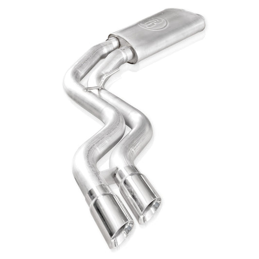 Stainless Works 2015-18 F-150 Exhaust X-Pipe Resonator Muffler Exits In Front Of Passenger Rear Tire Stainless Works