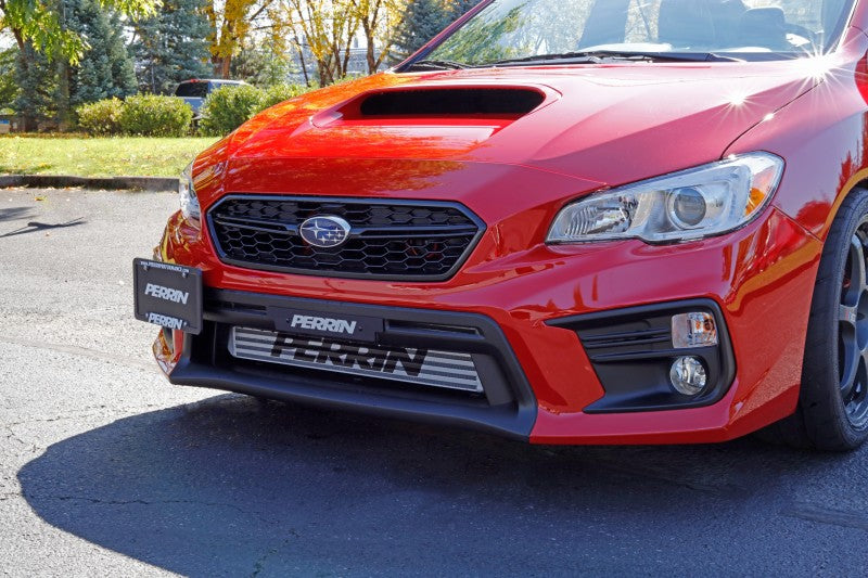 Perrin 2018+ Subaru WRX/STI w/ FMIC License Plate Holder - eliteracefab.com