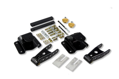 Belltech SHACKLE AND HANGER KIT 94-99 RAM 1500 XtdCab 4inch