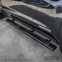 Load image into Gallery viewer, Westin 19-22 Chevrolet Silverado 1500 DC R5 Nerf Step Bars - Blk