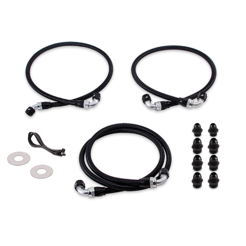 Mishimoto 06-10 Chevrolet/GMC 6.6L Duramax (LLY/LBZ/LMM) Transmission Cooler Line Kit - eliteracefab.com