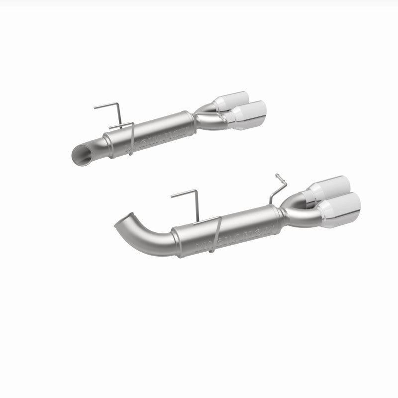 MagnaFlow 12 Ford Mustang V8 5.0L Dual Split Rear Exit Axle-Back Stainless Cat Back Perf Exhaust Magnaflow