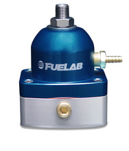 Load image into Gallery viewer, Fuelab 515 EFI Adjustable FPR 25-90 PSI (2) -6AN In (1) -6AN Return - Blue - eliteracefab.com