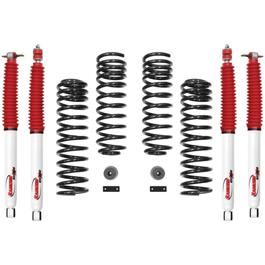 Rancho 07-17 Jeep Wrangler Front and Rear Suspension System - Master Part Number / One Box - eliteracefab.com