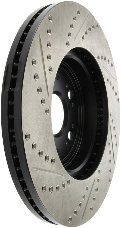 StopTech 95-00 Lexus LS 400 Left Front Slotted & Drilled Rotor Stoptech