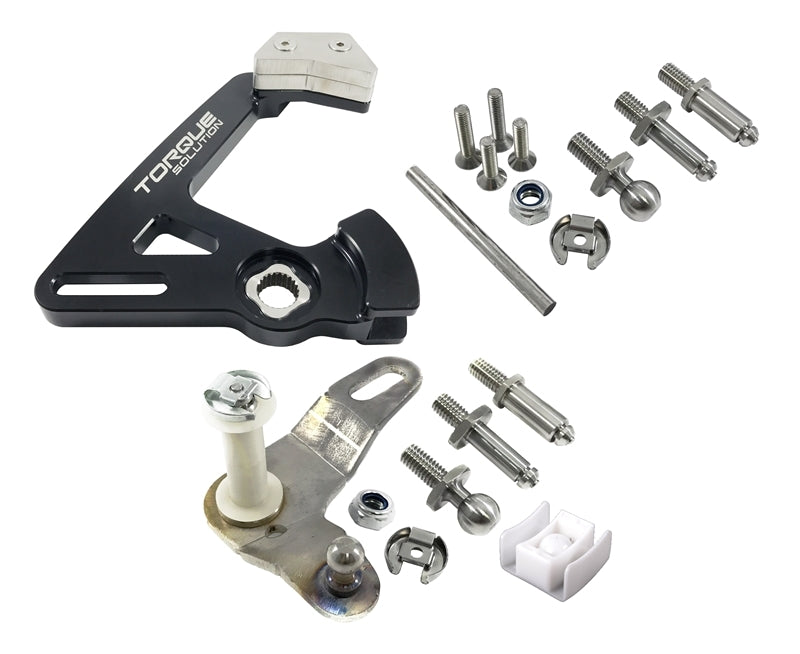 Torque Solution Short Shifter: Volkswagen MK5/MK6/MK7 / Audi MK2/MK3 (6 Speed) w/ Stainless Lever - eliteracefab.com