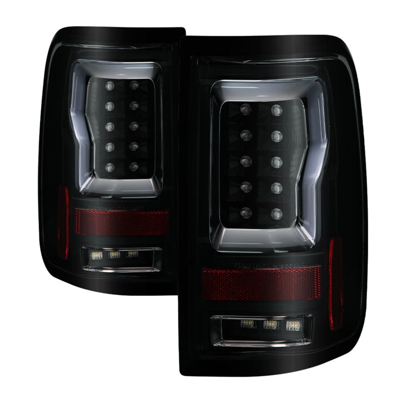 Spyder Ford F150 04-08 Styleside Tail Light V2 - LED - Black Smoke ALT-YD-FF15004V2-LBLED-BSM - eliteracefab.com