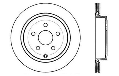 StopTech Slotted & Drilled Sport Brake Rotor Stoptech